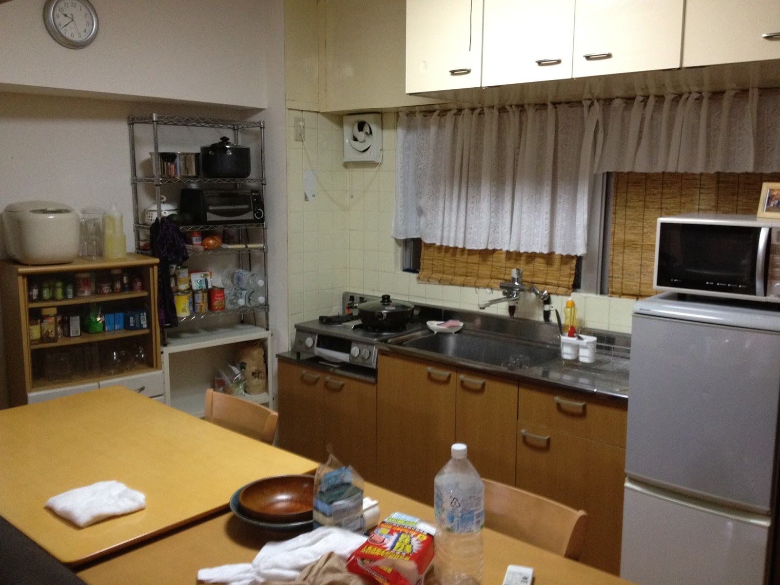 Nigel's Kitchen Comfortable working space and the Japanese apartment.